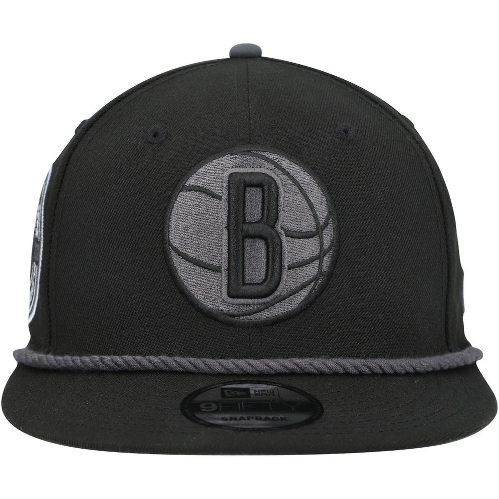New Era Brooklyn Nets Back Laurels 9FIFTY Snapback Hat