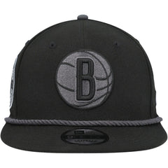 New Era Brooklyn Nets Back Laurels 9FIFTY Snapback Hat