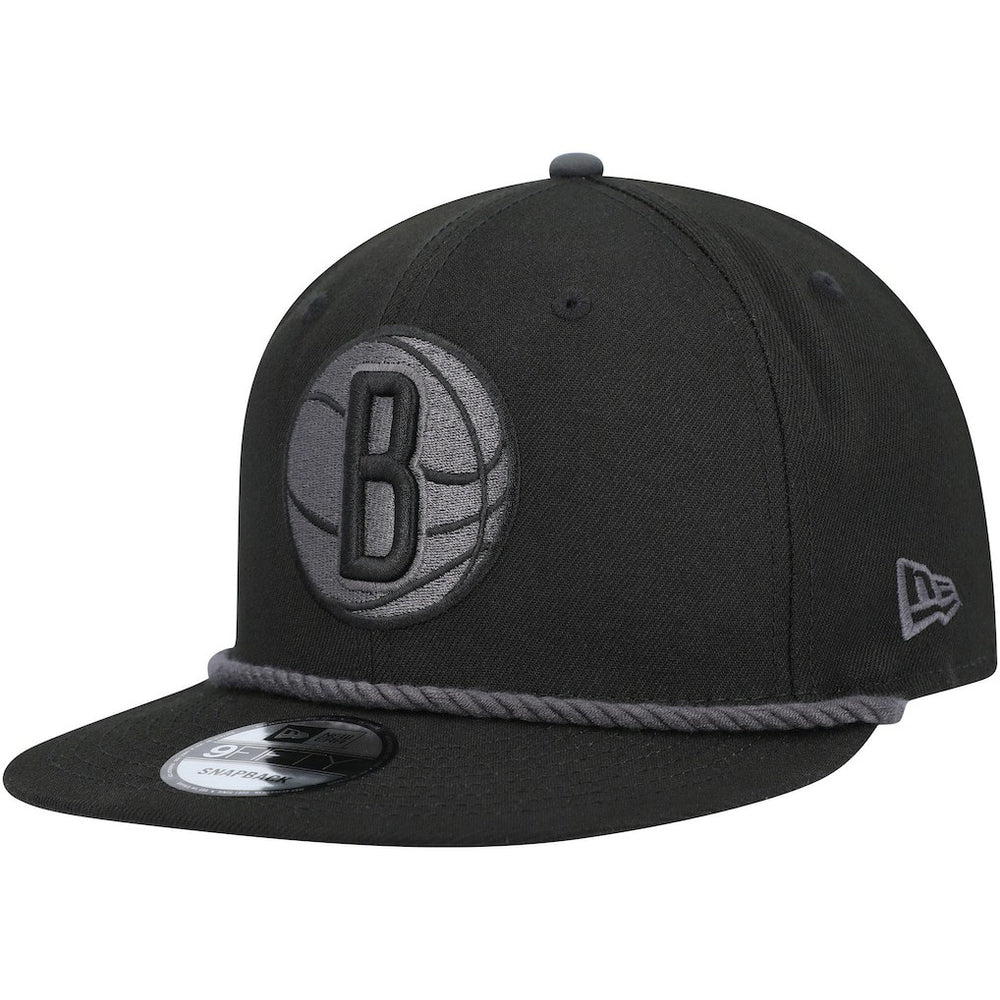 New Era Brooklyn Nets Back Laurels 9FIFTY Snapback Hat