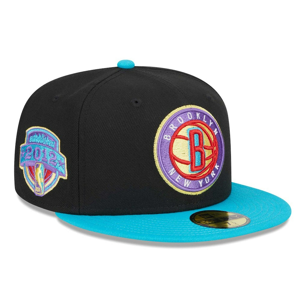 New Era Brooklyn Nets Arcade Scheme 59FIFTY Fitted Hat