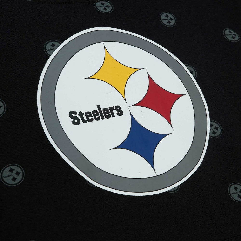 Allover Print Fleece Pullover Hoodie - Pittsburgh Steelers Hoodies