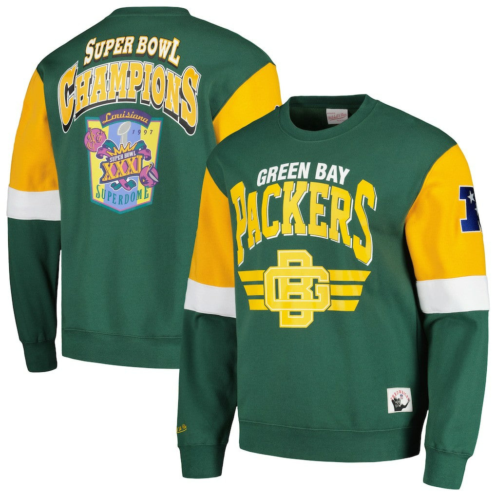 Gridiron Classics Allover 3.0 Pullover Sweatshirt - Green Bay Packers Pullover