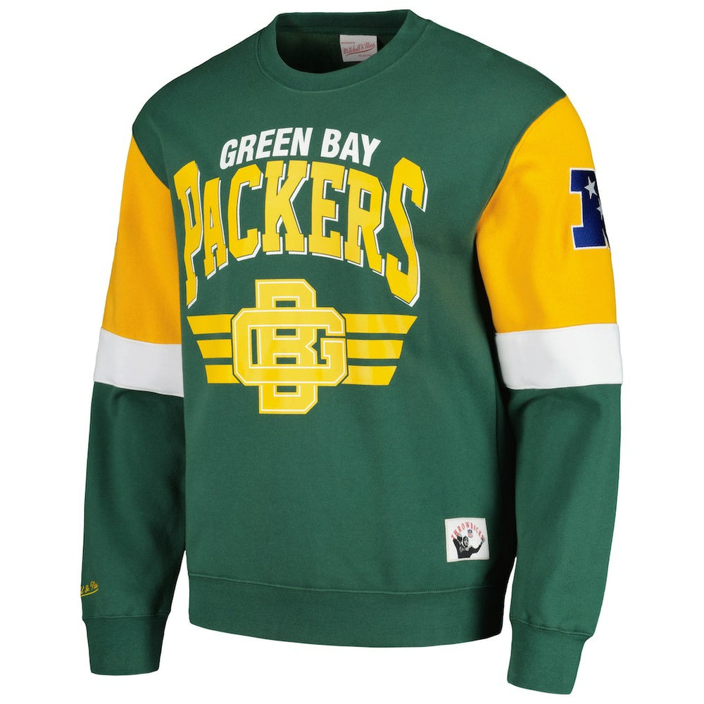 Gridiron Classics Allover 3.0 Pullover Sweatshirt - Green Bay Packers Pullover