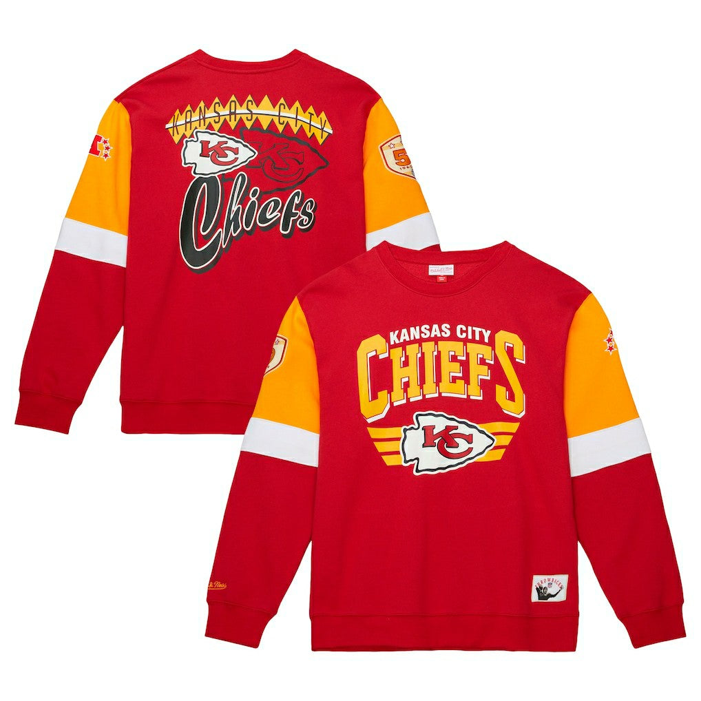 Gridiron Classics Allover 3.0 Pullover Sweatshirt - Kansas City Chiefs Pullover