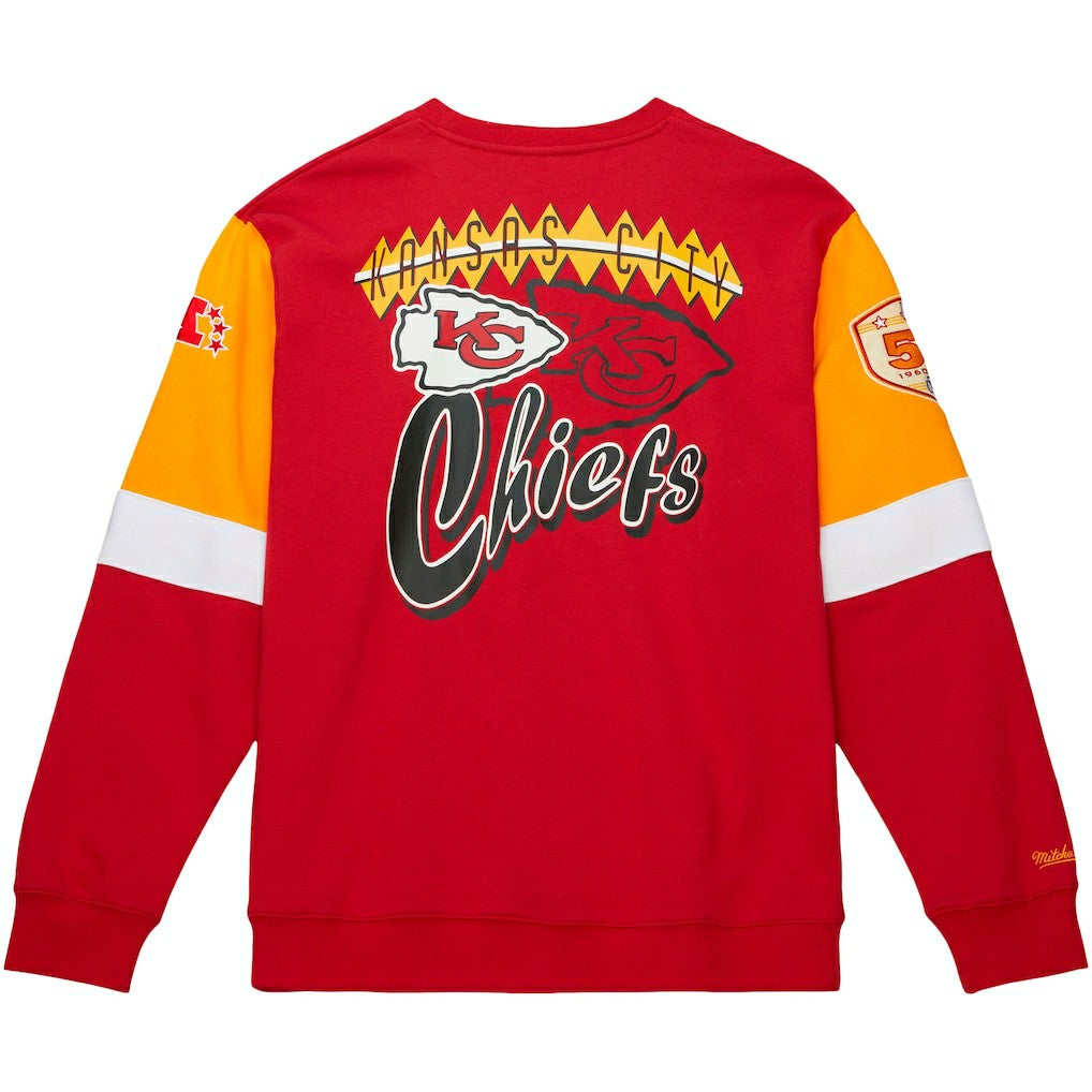 Gridiron Classics Allover 3.0 Pullover Sweatshirt - Kansas City Chiefs Pullover