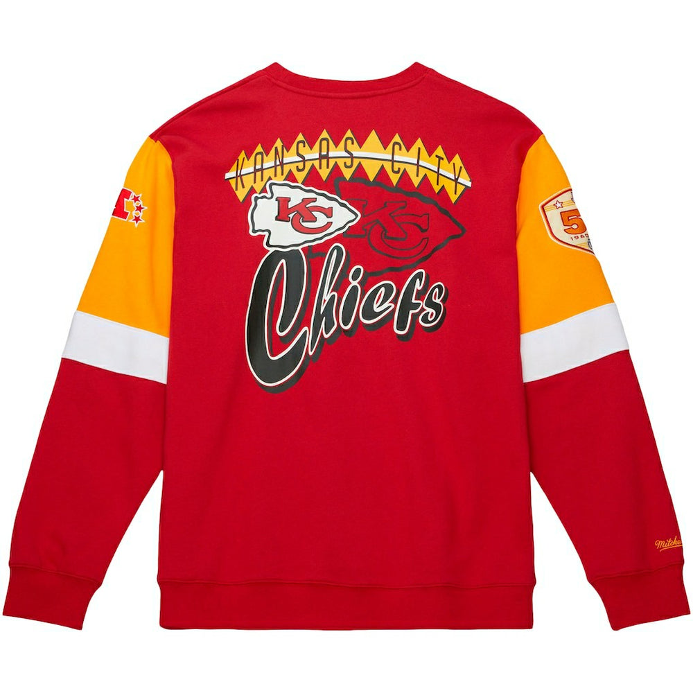 Gridiron Classics Allover 3.0 Pullover Sweatshirt - Kansas City Chiefs Pullover
