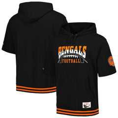 Pre-Game Short Sleeve Pullover Hoodie - Cincinnati Bengals Hoodies