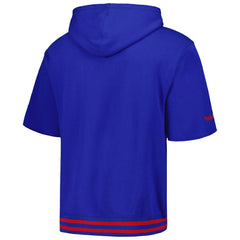 Pre-Game Short Sleeve Pullover Hoodie - New York Giants Hoodies