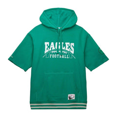 Pre-Game Short Sleeve Pullover Hoodie - Philadelphia Eagles Hoodies