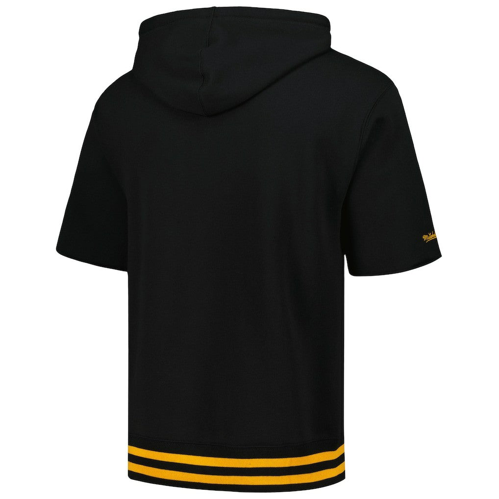 Pre-Game Short Sleeve Pullover Hoodie - Pittsburgh Steelers Hoodies