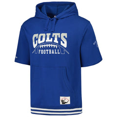 Pre-Game Short Sleeve Pullover Hoodie - Indianapolis Colts Hoodies