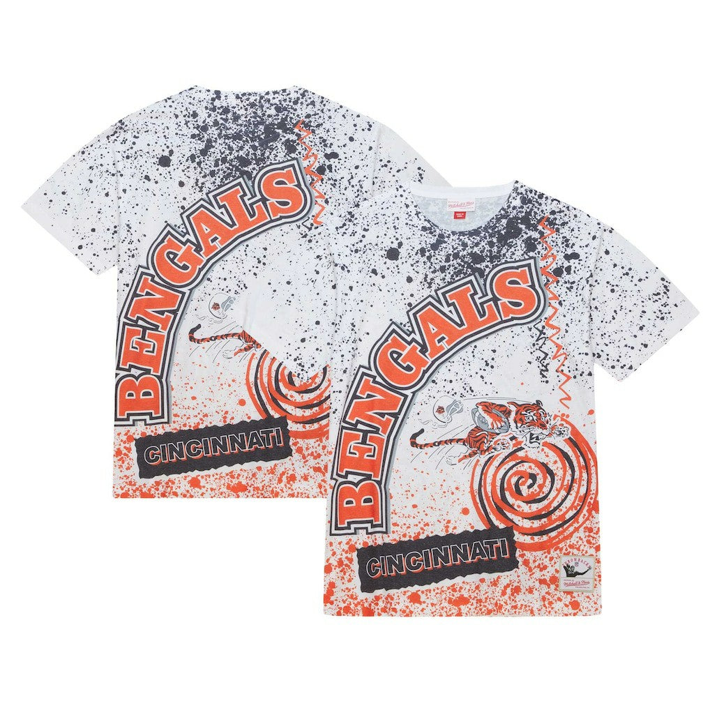 Team Burst Sublimated T-Shirt - Cincinnati Bengals T-shirts
