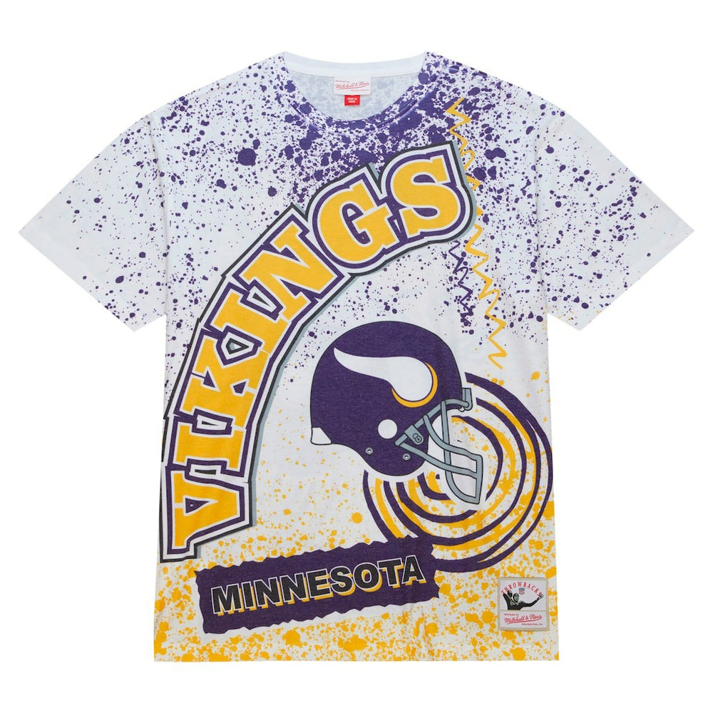Team Burst Sublimated T-Shirt - Minnesota Vikings T-shirts