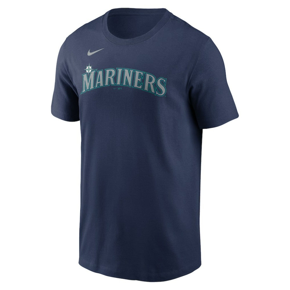 Navy Cal Raleigh Seattle Mariners Nike Name & Number Player Nickname T-Shirt