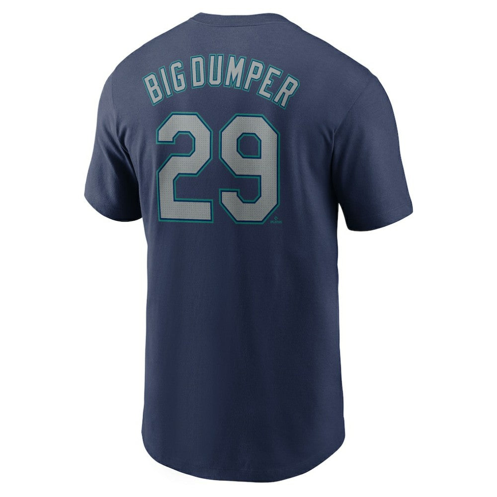 Navy Cal Raleigh Seattle Mariners Nike Name & Number Player Nickname T-Shirt