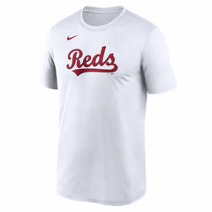 White Cincinnati Reds Nike New Legend Wordmark Dri-FIT T-Shirt