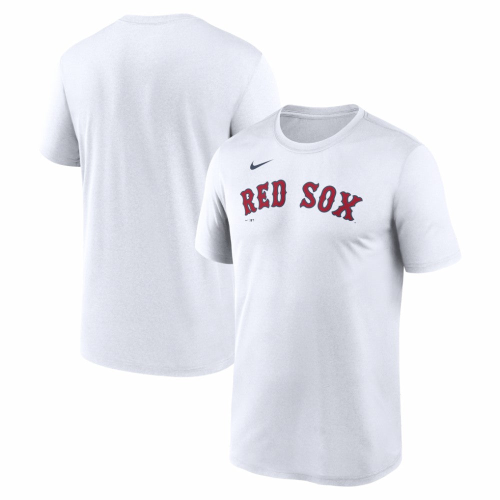 White Boston Red Sox Nike New Legend Wordmark Dri-FIT T-Shirt