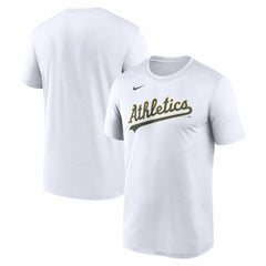 White Athletics Nike New Legend Wordmark Dri-FIT T-Shirt