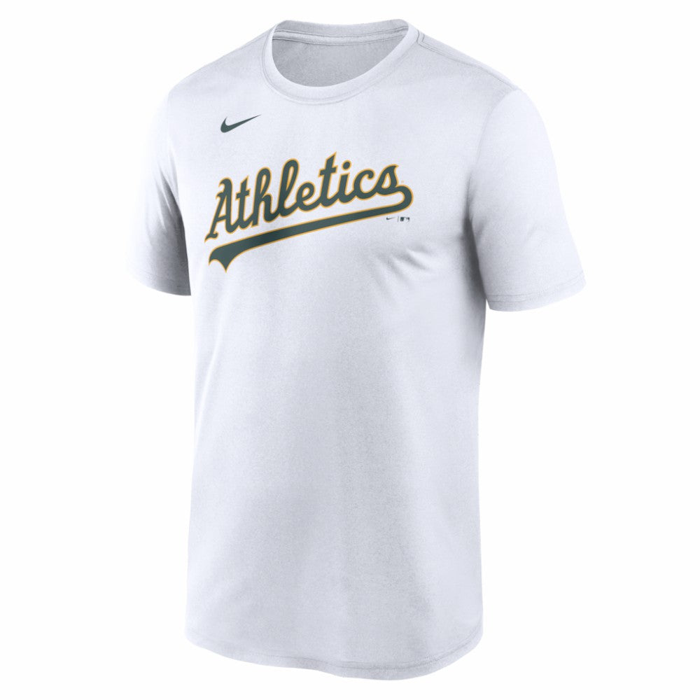 White Athletics Nike New Legend Wordmark Dri-FIT T-Shirt