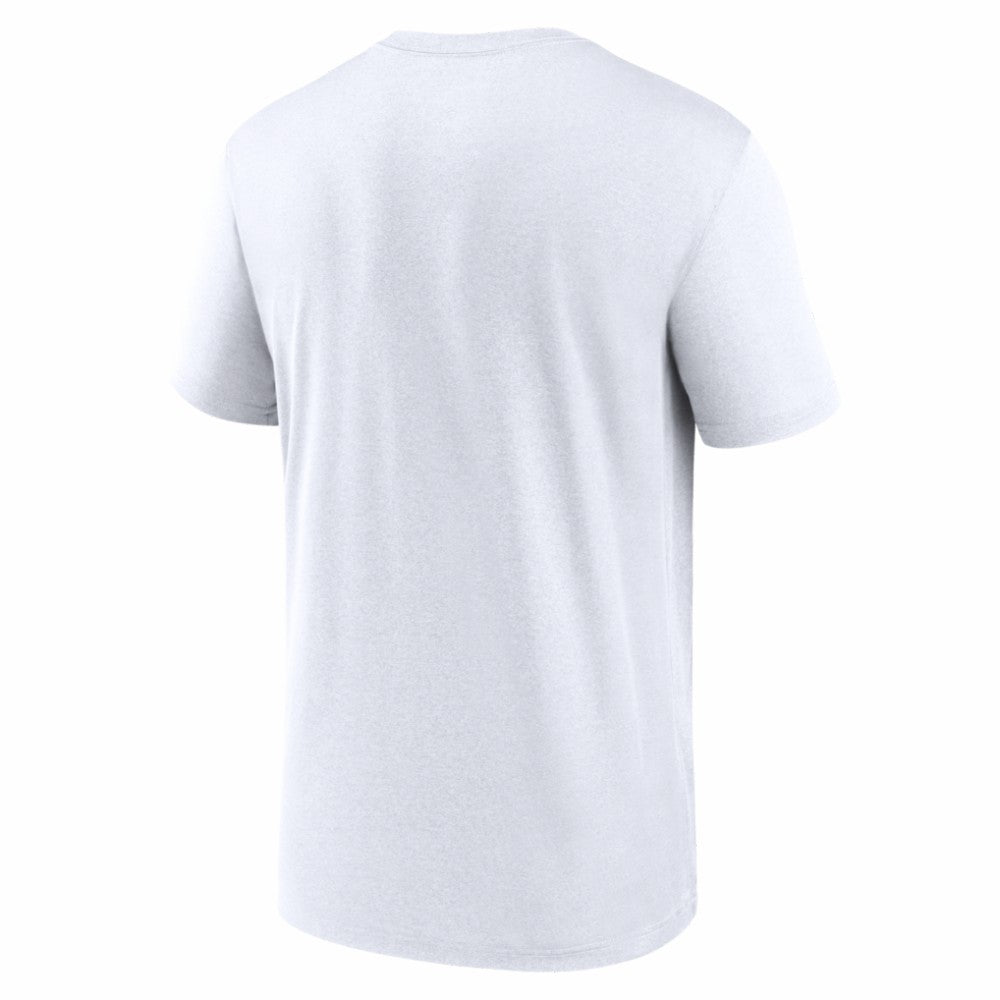 White Athletics Nike New Legend Wordmark Dri-FIT T-Shirt