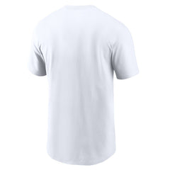 White Cincinnati Reds Nike Cooperstown Collection Logo T-Shirt