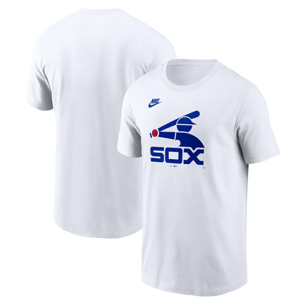 White Chicago White Sox Nike Cooperstown Collection Logo T-Shirt