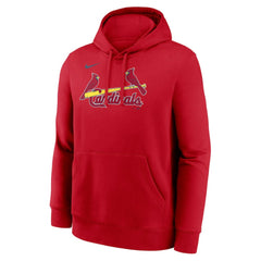 Red St. Louis Cardinals Nike Dri-Fit Club Hoodie