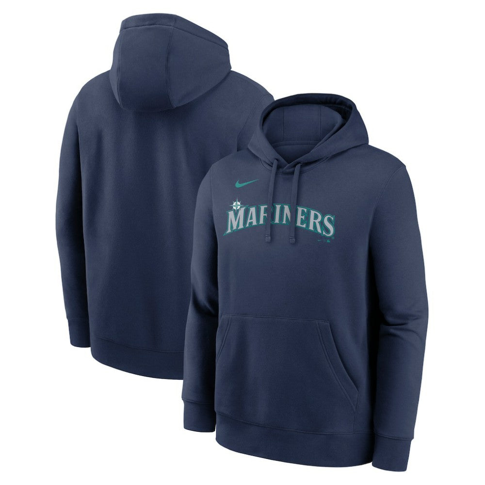 Navy Seattle Mariners Nike Dri-Fit Club Hoodie