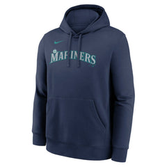 Navy Seattle Mariners Nike Dri-Fit Club Hoodie