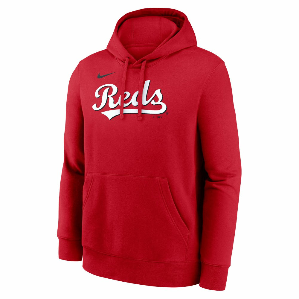 Red Cincinnati Reds Nike Dri-Fit Club Hoodie