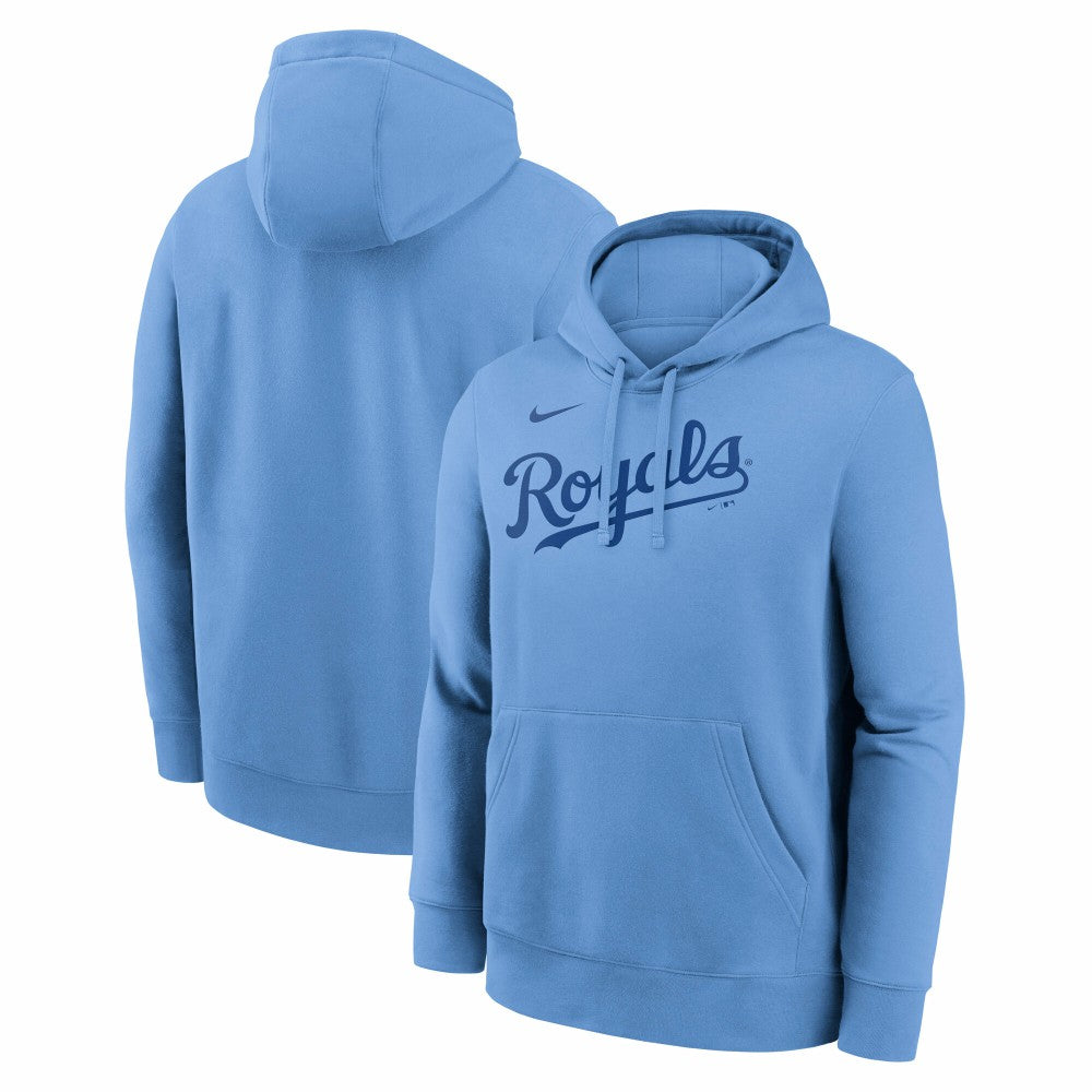 Light Blue Kansas City Royals Nike Dri-Fit Club Hoodie