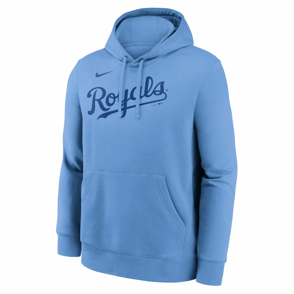 Light Blue Kansas City Royals Nike Dri-Fit Club Hoodie