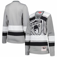 Women's Big Face 7.0 Long Sleeve Jersey T-Shirt - Las Vegas Raiders T-shirts