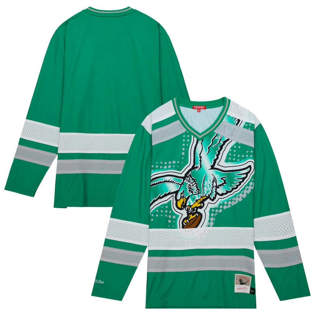 Women's Big Face 7.0 Long Sleeve Jersey T-Shirt - Philadelphia Eagles T-shirts