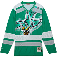 Women's Big Face 7.0 Long Sleeve Jersey T-Shirt - Philadelphia Eagles T-shirts
