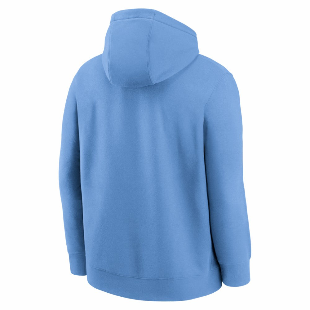 Light Blue Minnesota Twins Nike Cooperstown Collection Wordmark Club Hoodie