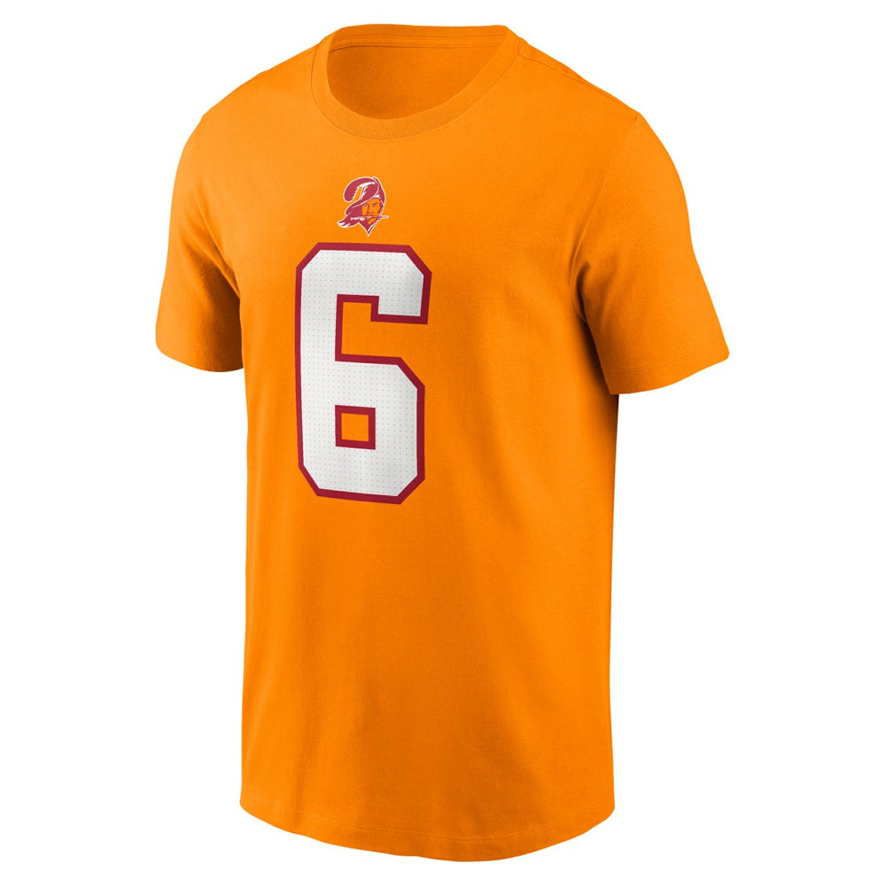 Baker Mayfield  Player Name & Number T-Shirt - Tampa Bay Buccaneers T-shirts