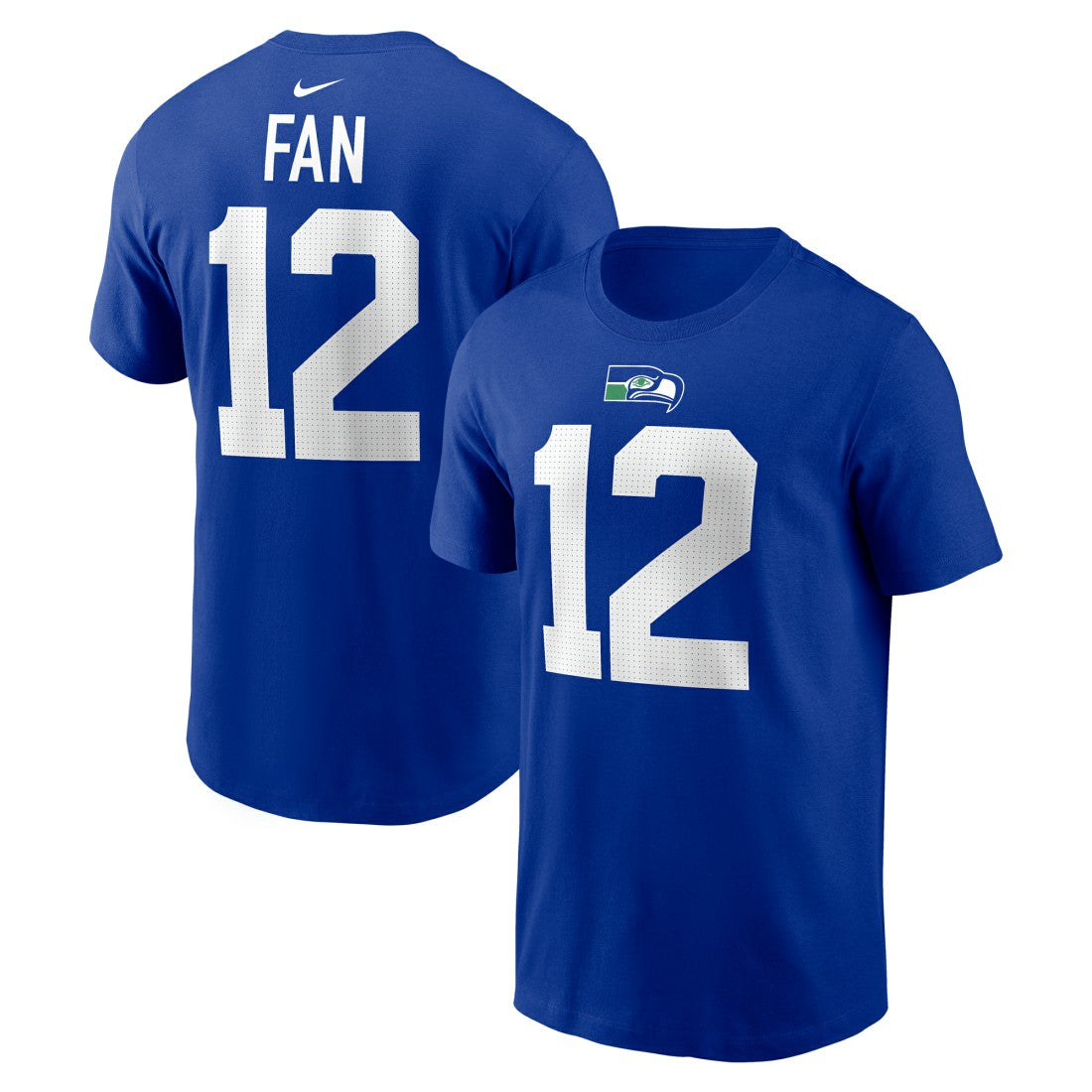 12s  Player Name & Number T-Shirt - Seattle Seahawks T-shirts