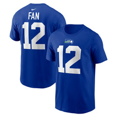 12s  Player Name & Number T-Shirt - Seattle Seahawks T-shirts