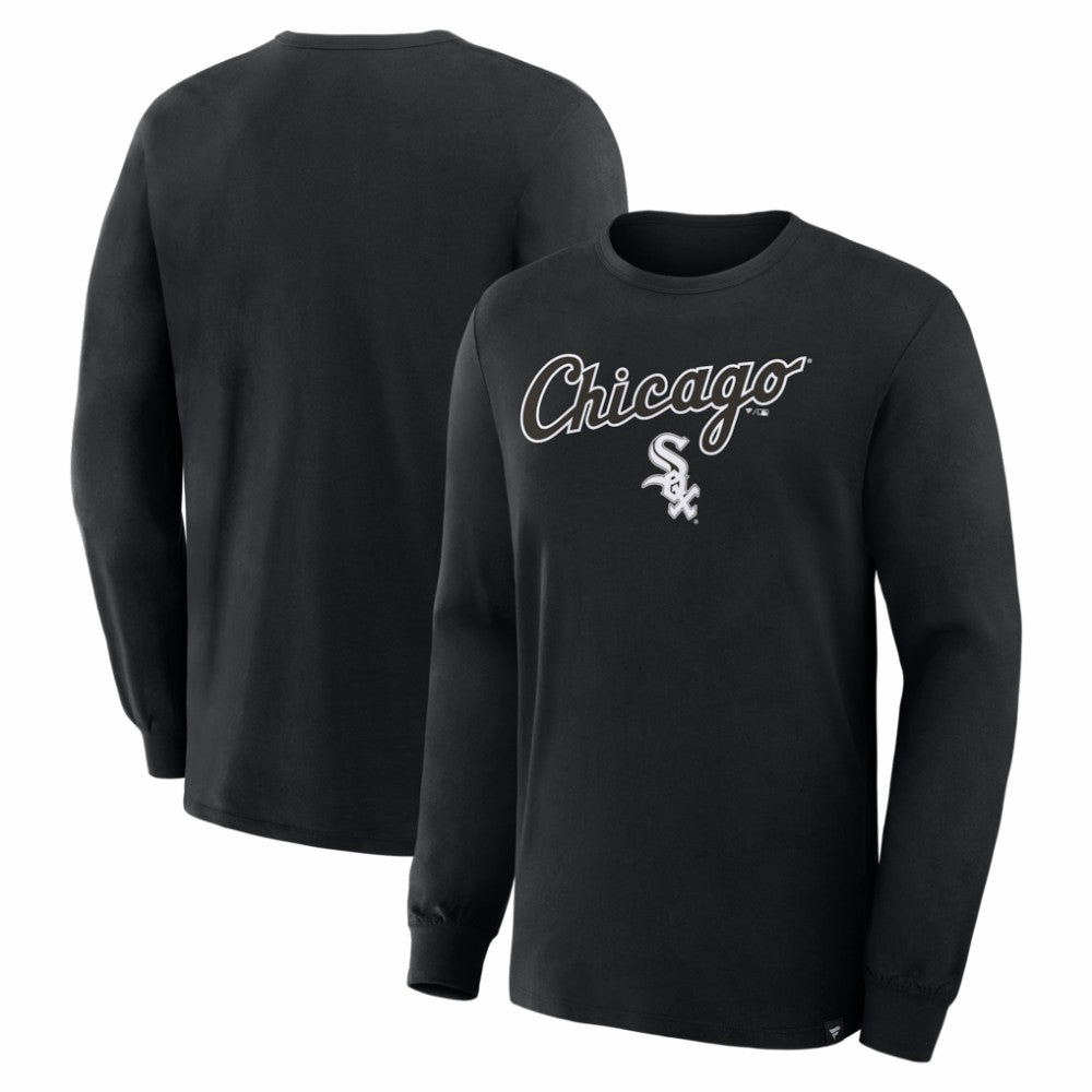 Black Chicago White Sox Fanatics Lock-Up Legacy Long Sleeve T-Shirt