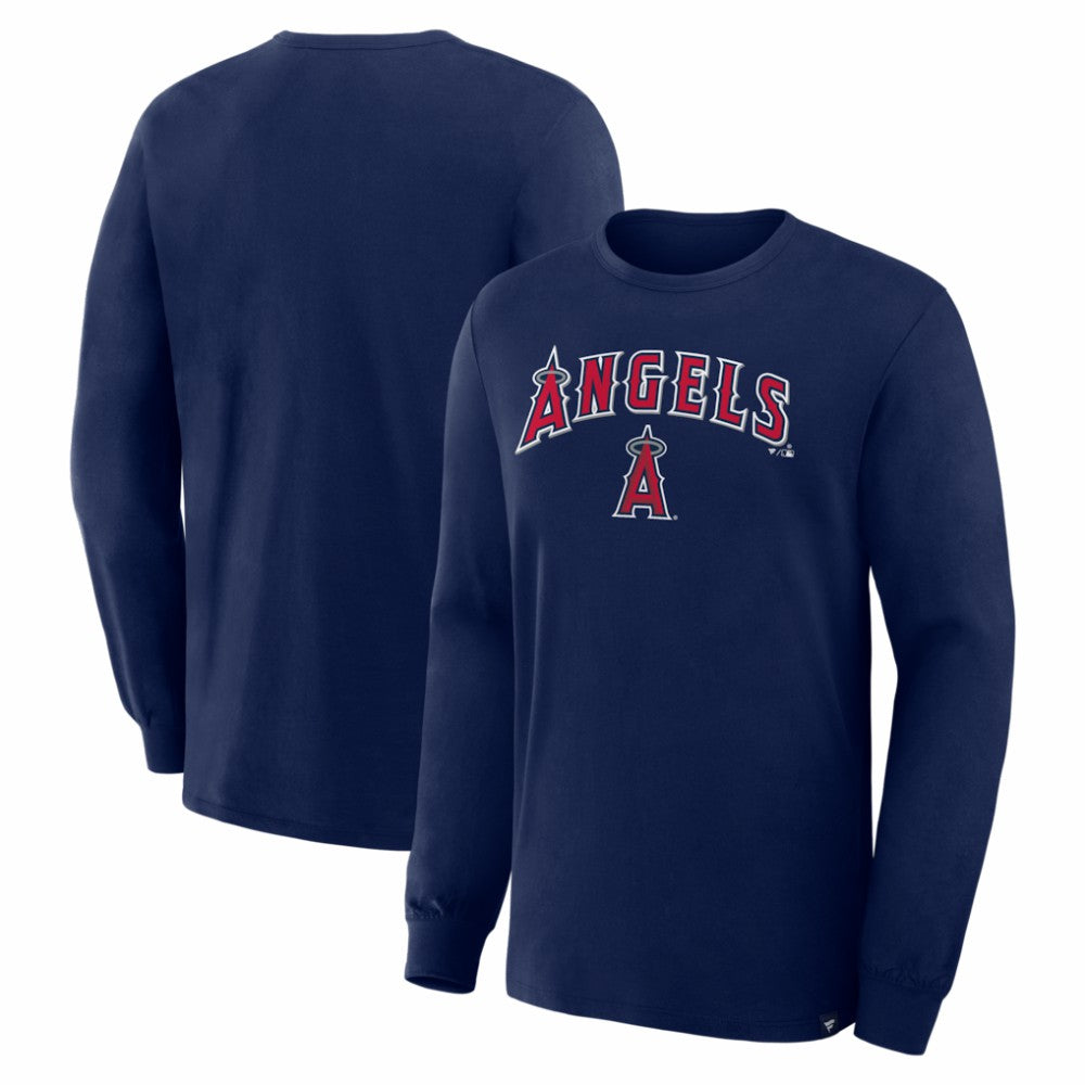 Navy Los Angeles Angels Fanatics Lock-Up Legacy Long Sleeve T-Shirt