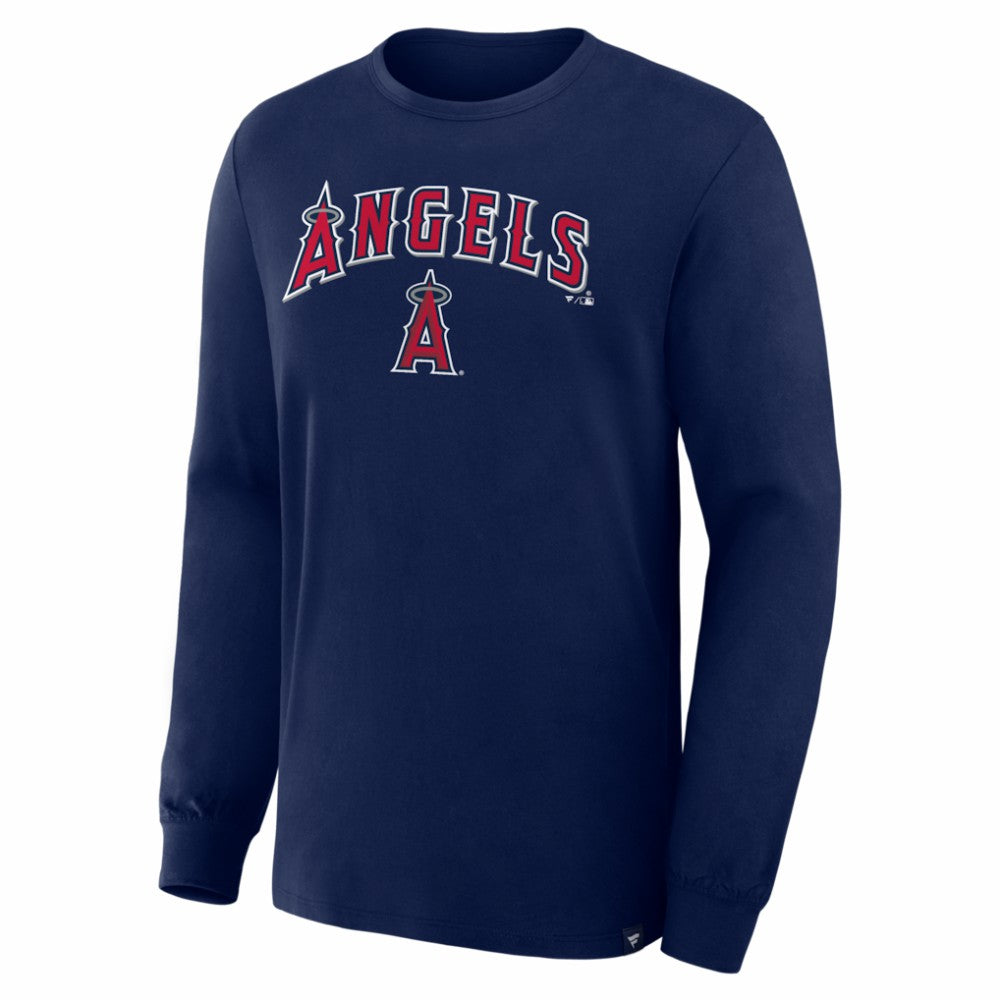 Navy Los Angeles Angels Fanatics Lock-Up Legacy Long Sleeve T-Shirt