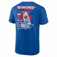 Deep Royal Nolan Ryan Texas Rangers Fanatics Retired Player Nickname Name & Number T-Shirt