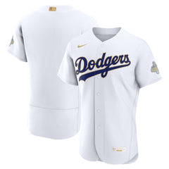 White Los Angeles Dodgers Nike 2026 Gold Collection Authentic Jersey