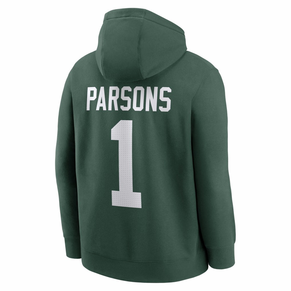 Micah Parsons  Player Name & Number Fleece Hoodie - Green Bay Packers Hoodies