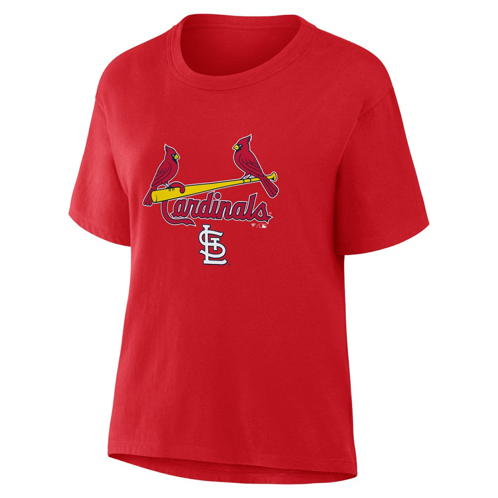 Red St. Louis Cardinals Fanatics Women's Lockup Legacy T-Shirt