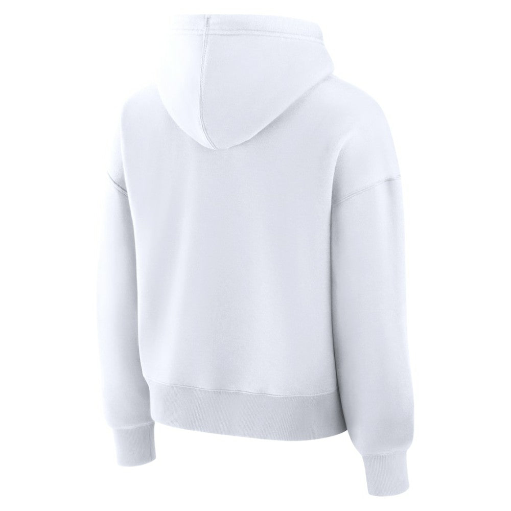 White San Diego Padres Fanatics Women's Lockup Legacy Fleece Hoodie