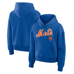 Royal New York Mets Fanatics Women's Lockup Legacy Fleece Hoodie
