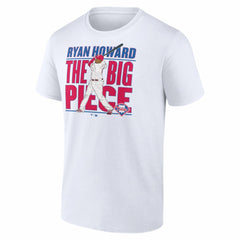 White Ryan Howard Philadelphia Phillies Fanatics Cooperstown Collection Player T-Shirt
