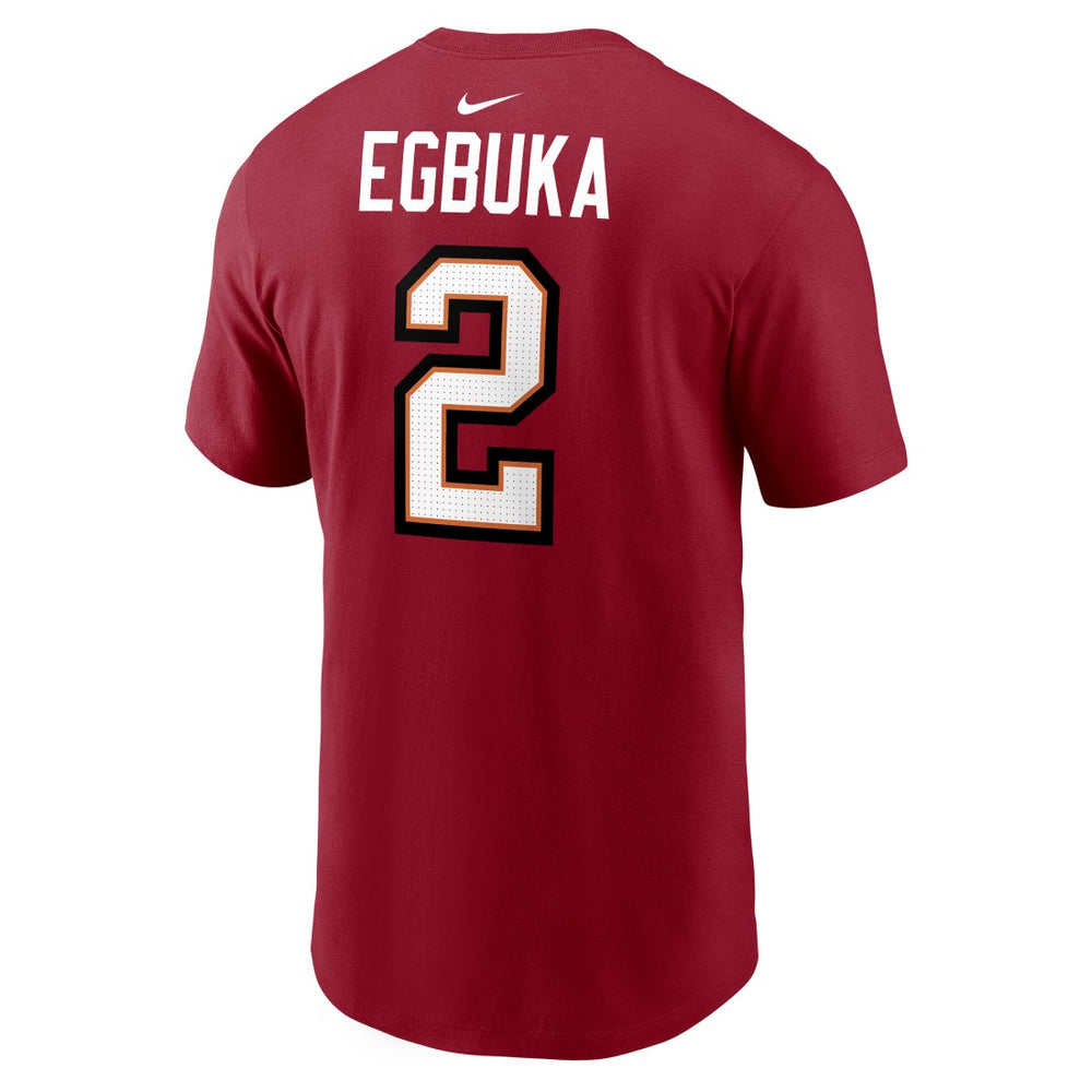 Emeka Egbuka  Player Name & Number T-Shirt - Tampa Bay Buccaneers T-shirts